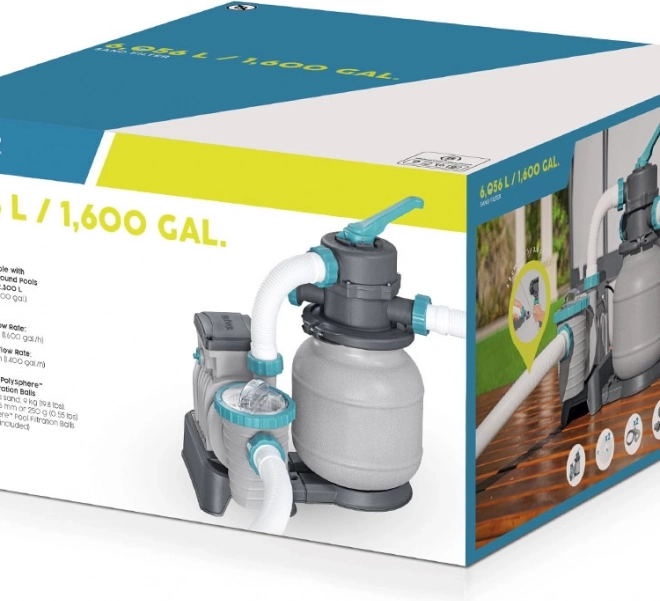 Bestway zandfilterpomp voor zwembadwaterfiltering