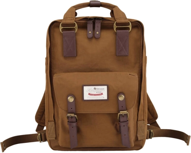 Brown Laptop Backpack 14''