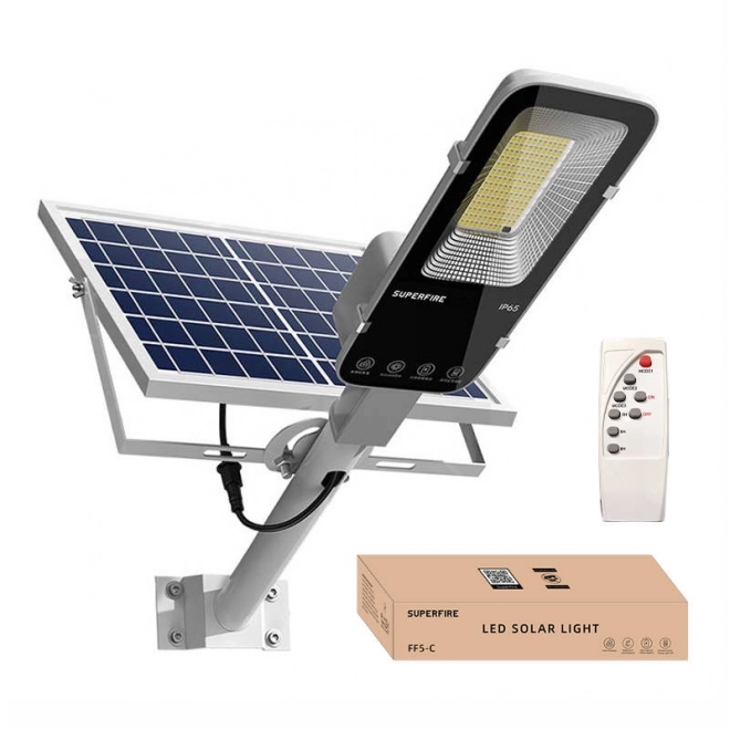 Superfire FF5-C zonne-energie lamp, 263W, 1200lm, 15000mAh