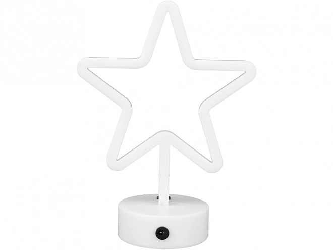 Neonstern-LED-Lampe mit USB