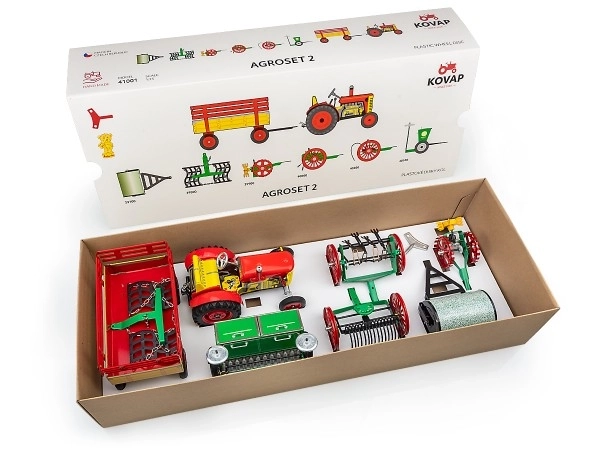 Metalen agro set Zetor