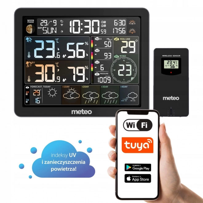 WiFi Wetterstation mit Messung der Luftverschmutzung