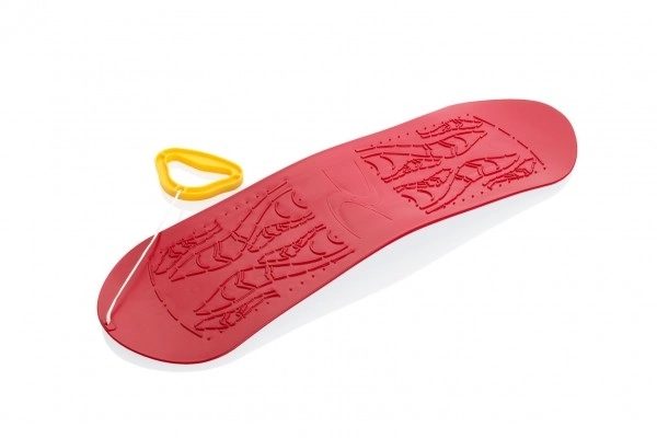 Kunststof kindersnowboard 70 cm rood