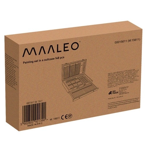 Painting Set With Wooden Case And Drawer