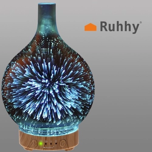 Led Aroma Diffusor mit Luftbefeuchter und Nachtlicht