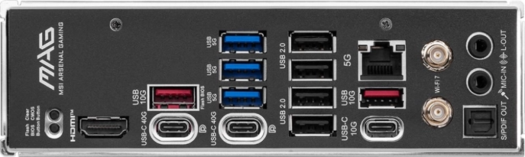 Connectivité étendue : Wi‑Fi 7, LAN 5G et USB4 40 Gb/s