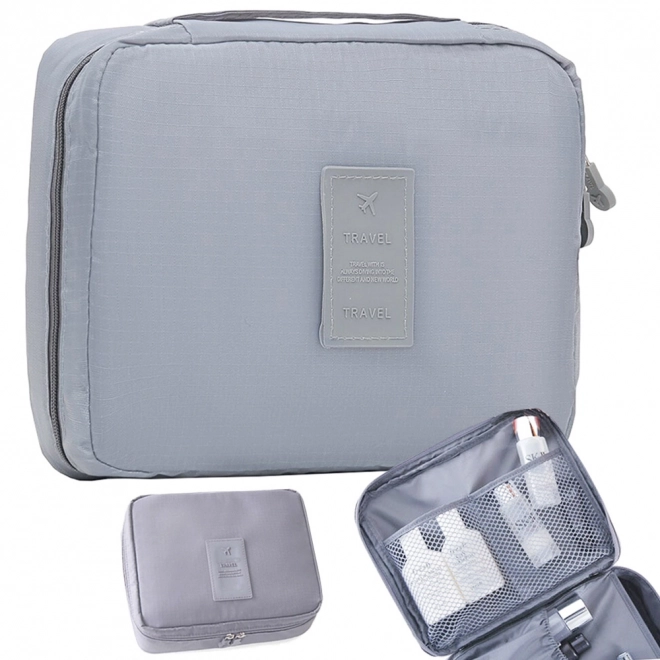 Reisorganizer voor cosmetica in grijze kleur