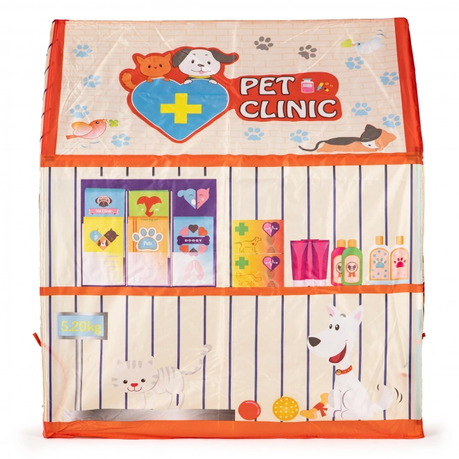 Kindertent voor dierenarts