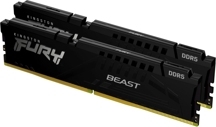 Kingston FURY Beast DDR5 32 GB (2×16 GB) 5600 MHz CL36, zwart, AMD EXPO