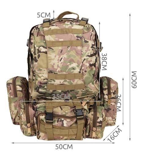Grote militaire rugzak Moro 45L