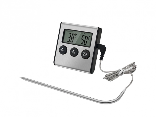 Thermomètre numérique avec sonde thermique pour viande