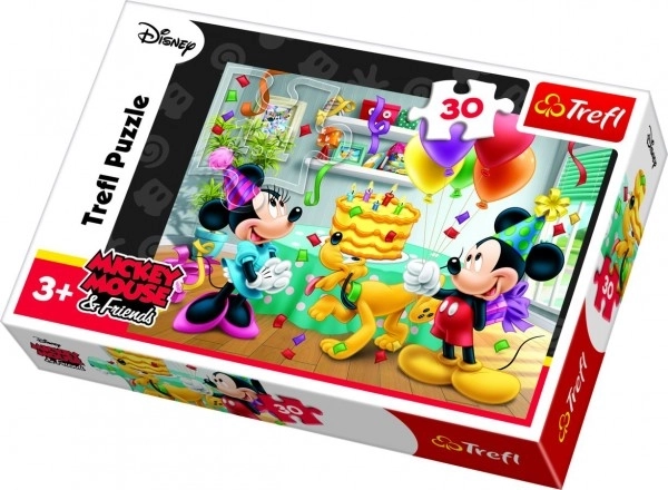 Puzzel Disney Mickey Mouse & Vriendschapsspreuk