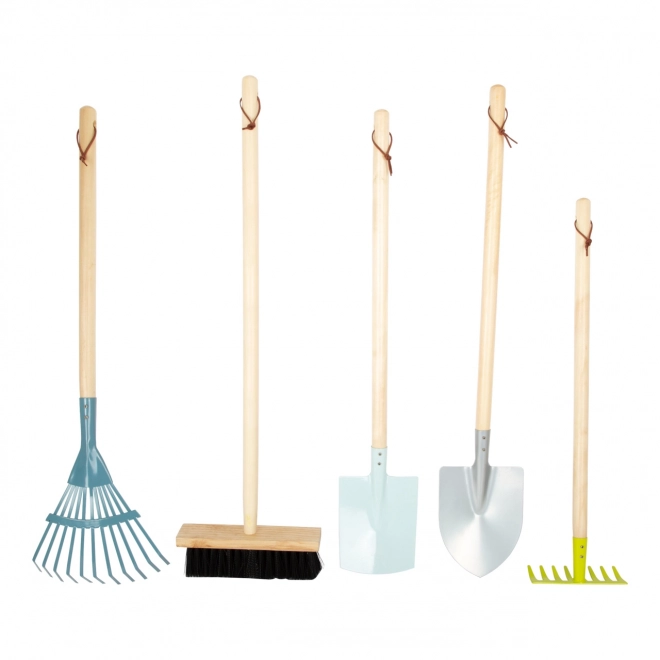 Großes Gartengeräte-Set mit Eimer