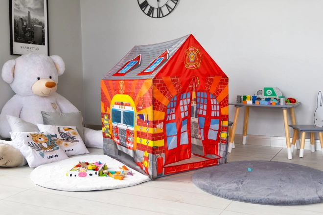 kinder tent brandweerstation iplay