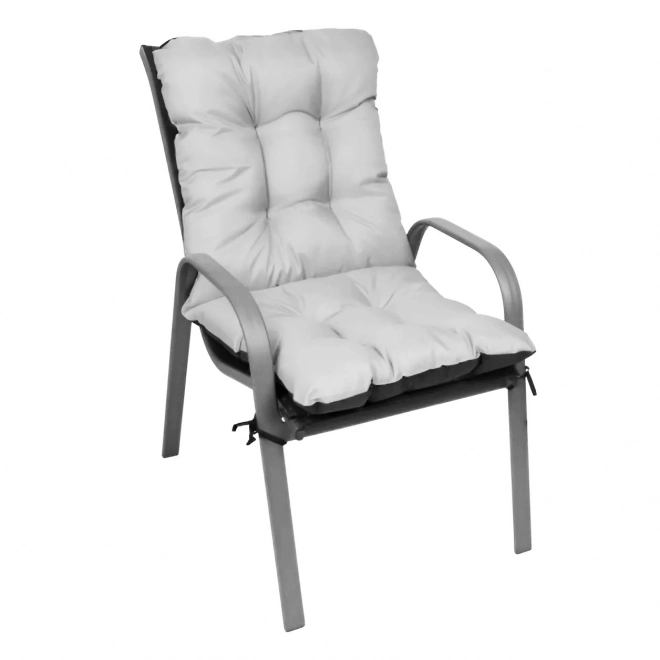 Garden Lounger Cushion Gray