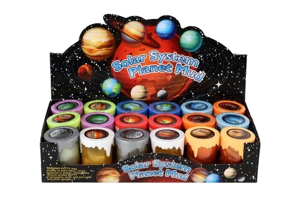 Slime – Système solaire 6 cm, assortiment