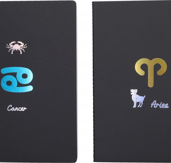 Gelijnd notitieboek Zodiac 18,5x25,5 cm