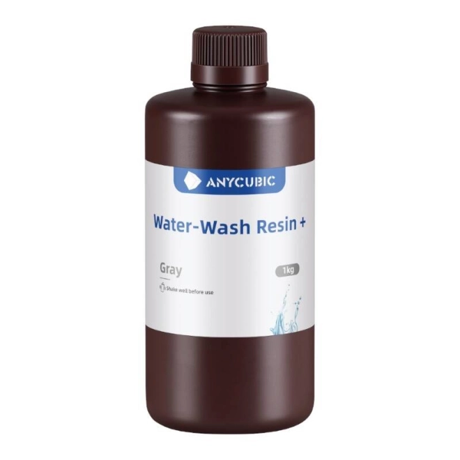 Water-Washable Grey Resin by AnyCubic