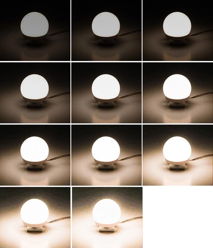 Lampes LED pour miroir/toilette - 10 pièces.