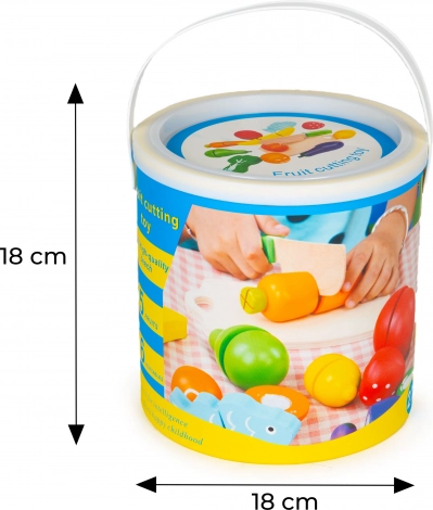 Emballage pratique dans un seau