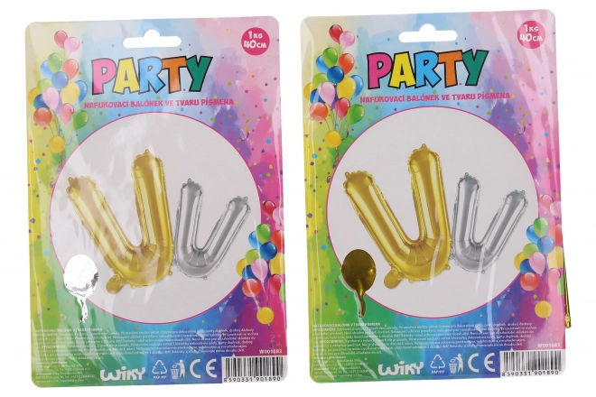 Opblaasbare ballon letter V
