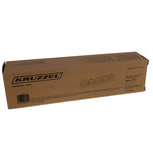 Kruzzel houten sorteerpuzzel 22492