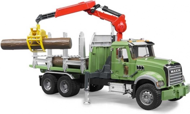 360° rotating crane with grapple