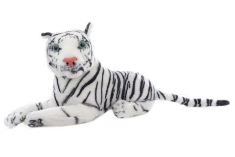 Pluchen Witte Tijger 29 cm