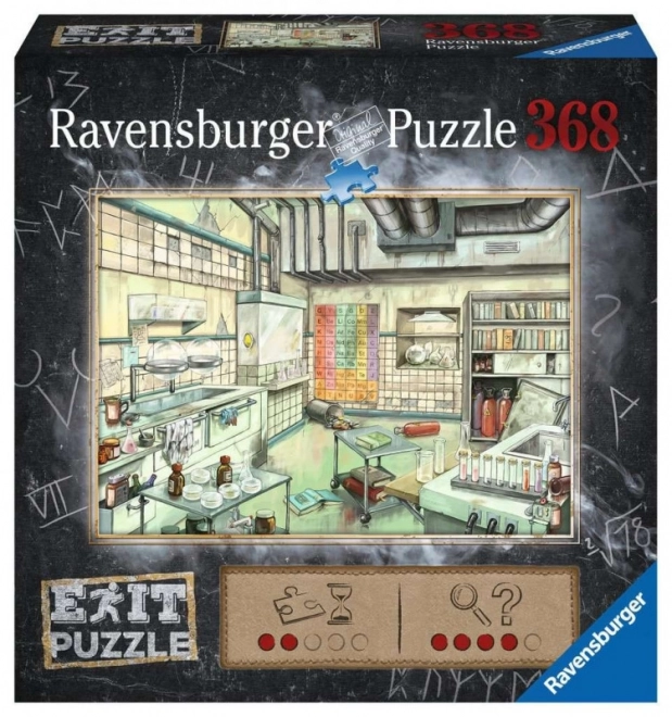 Ravensburger puzzel Exit: laboratorium 368 stukken
