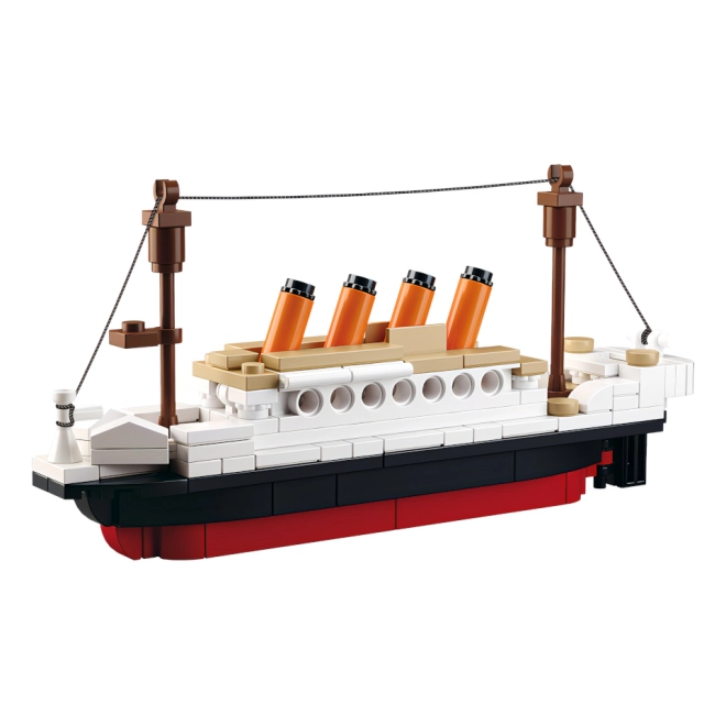 Detailliertes Modell des Schiffs
