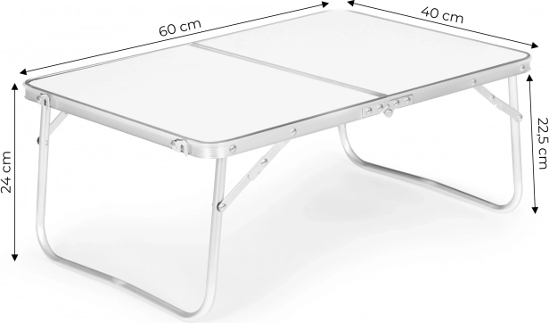 Dimensions compactes pour le camping et le pique-nique