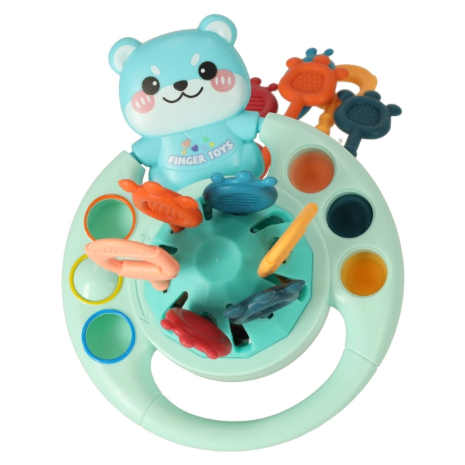 Buttons and rings for curious little fingers