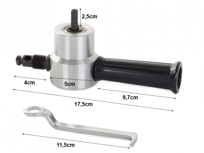 Sheet Metal Cutting Attachment for Drill