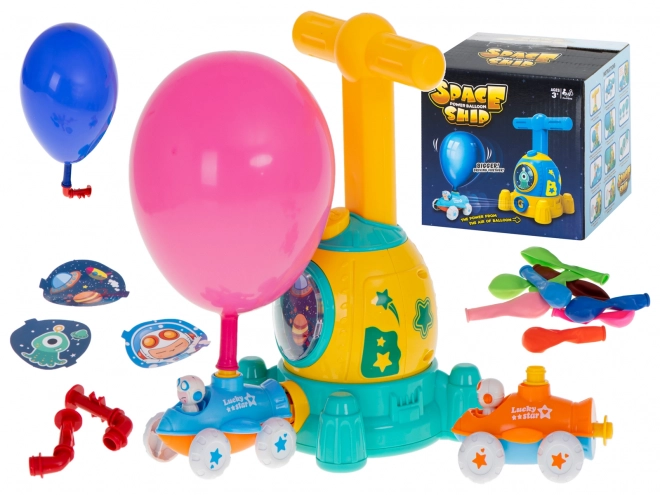 Lanceur de ballons aérodynamique - fusée