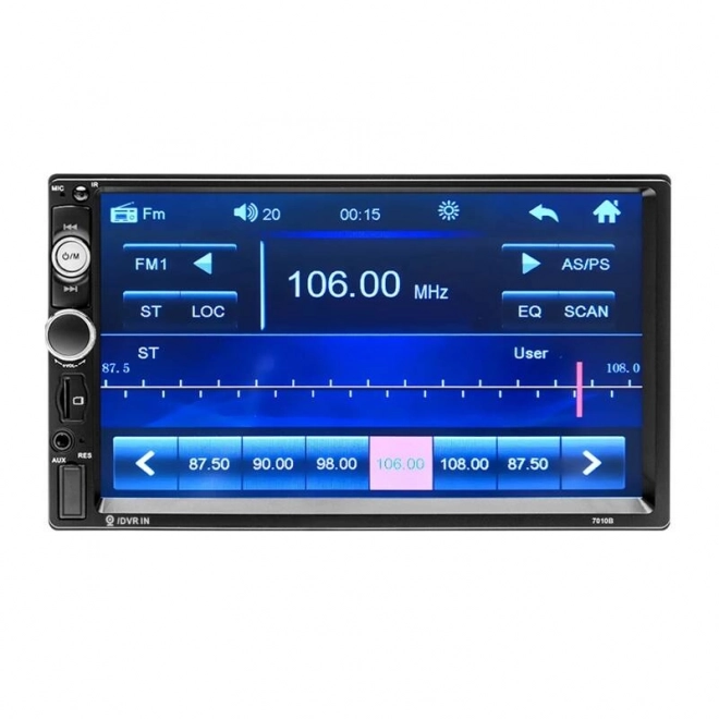 Moniteur multimédia Podofo pour voiture 7" avec Bluetooth et Mirror Link