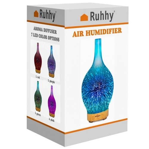 Led Aroma Diffusor mit Luftbefeuchter und Nachtlicht
