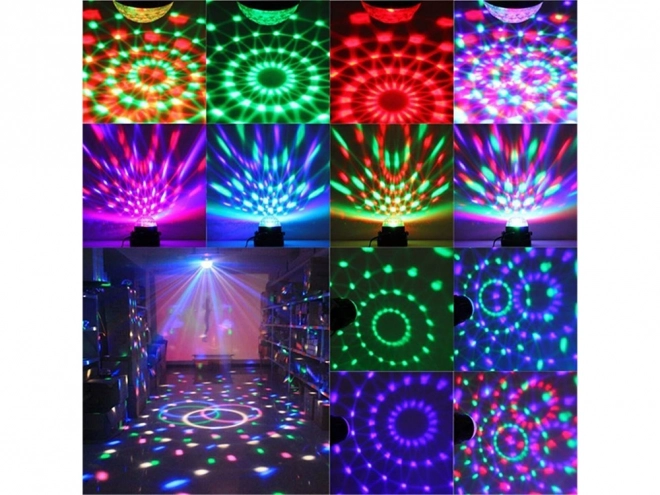 LED RGB Disco Ball Projector