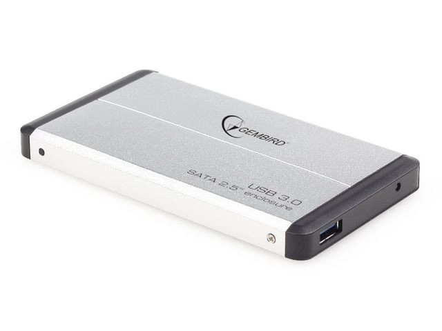 Zakformaat externe HDD 2.5'' Sata USB 3.0 zilver