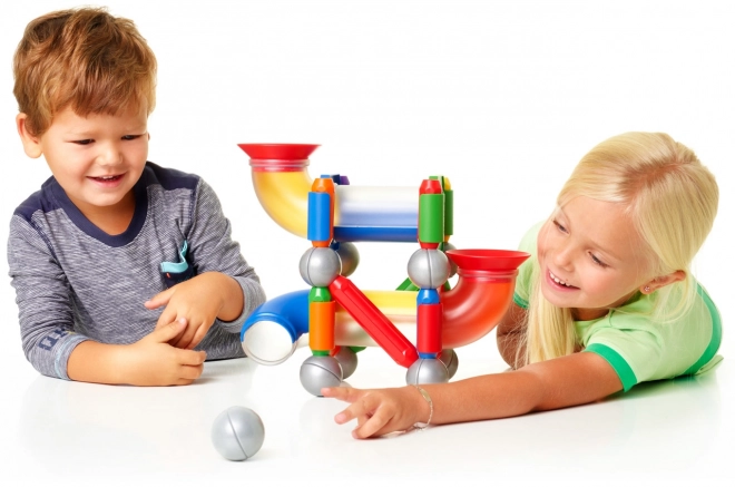 Magnetische bouwset SmartMax Baan voor knikker - 30 stukken