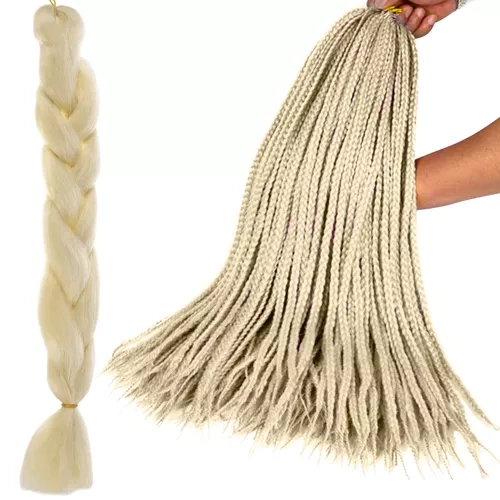 Synthetisch haar vlechten blond Soulima 23556
