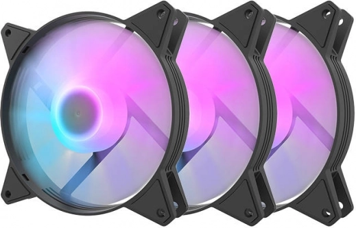 Set of Computer Fans with RGB Backlighting