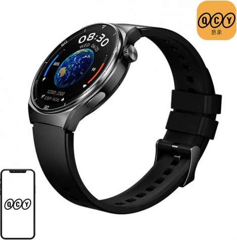 Slimme horloge QCY GT2 zwart