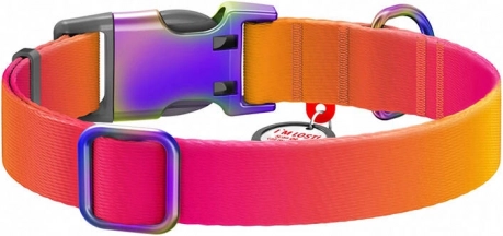 Dégradé orange stylé et quincaillerie moderne