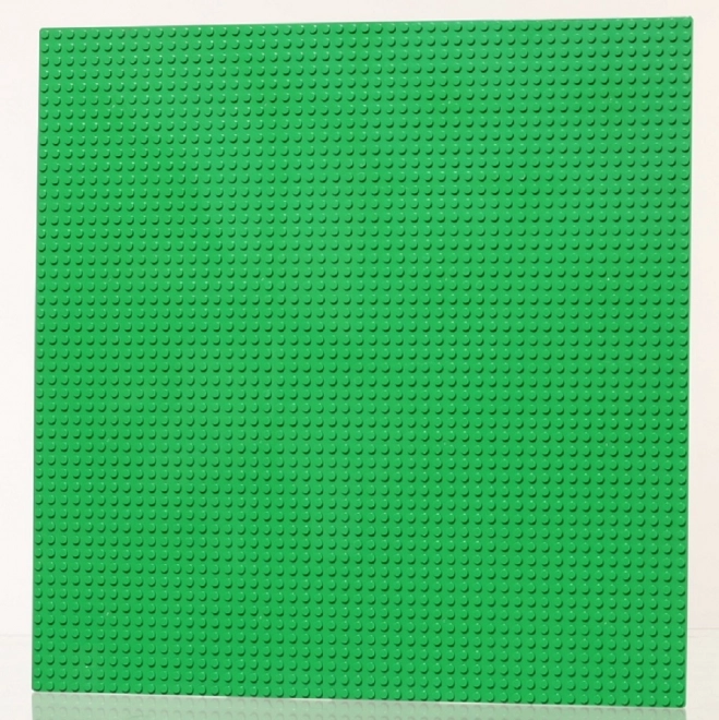 L-W Speelgoed Grote bouwplaat 50x50 groen