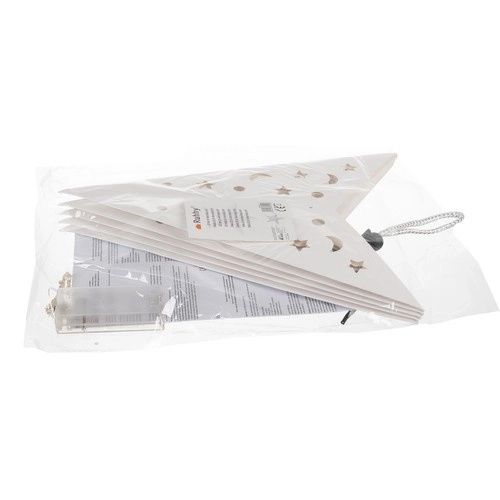 Leuchtender Papierstern LED 50 cm