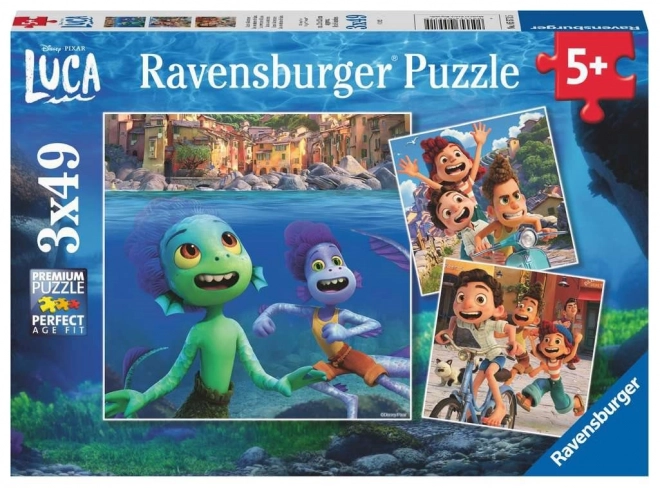 Disney Pixar: Luca puzzel 3x49 stukjes