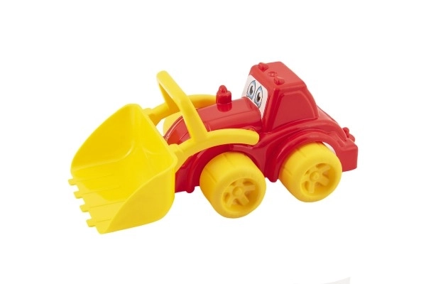 Plastic bouwgraafmachine/lader voor kinderen