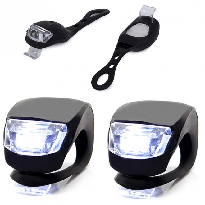 Waterproof Silicone Bike Lights Set