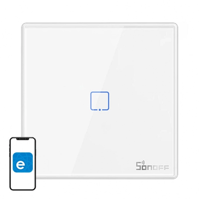 Interrupteur mural intelligent sans fil Sonoff T2EU1C 433MHz