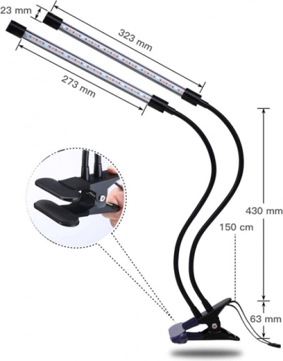 Kompakte Abmessungen und einfache Clip-Befestigung